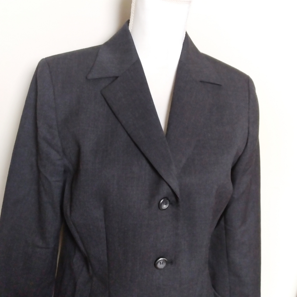 Pendleton Black Wool Blend Blazer 8P - Picture 4 of 7